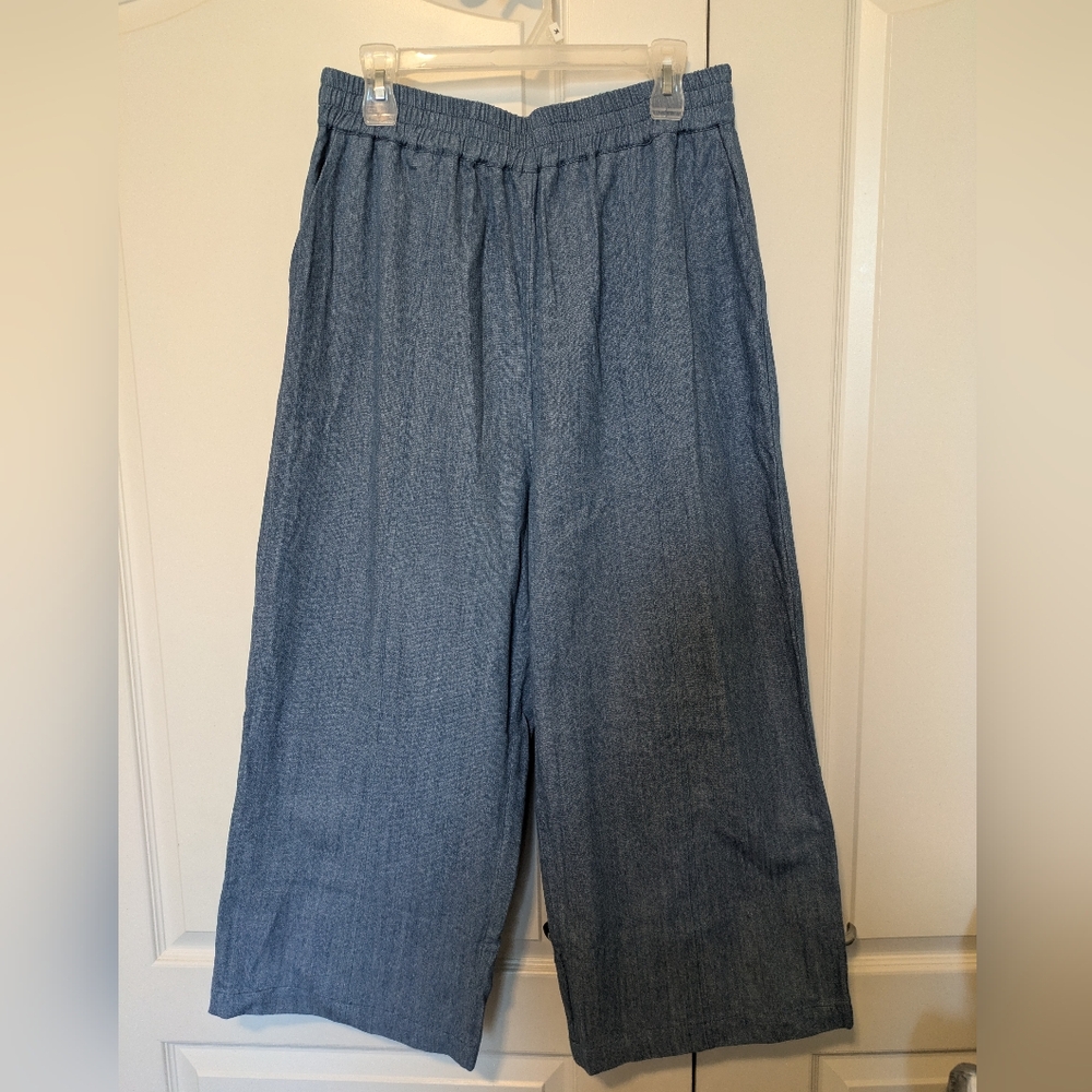 Tradlands Paloma Pants in Chambray